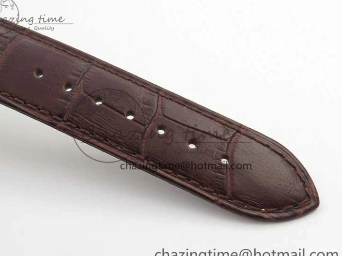 0422 De Ville Prestige Real PR RG ZF 1:1 Best Edition White Dial on Brown Leather Strap MIYOTA HighPerformance 7939